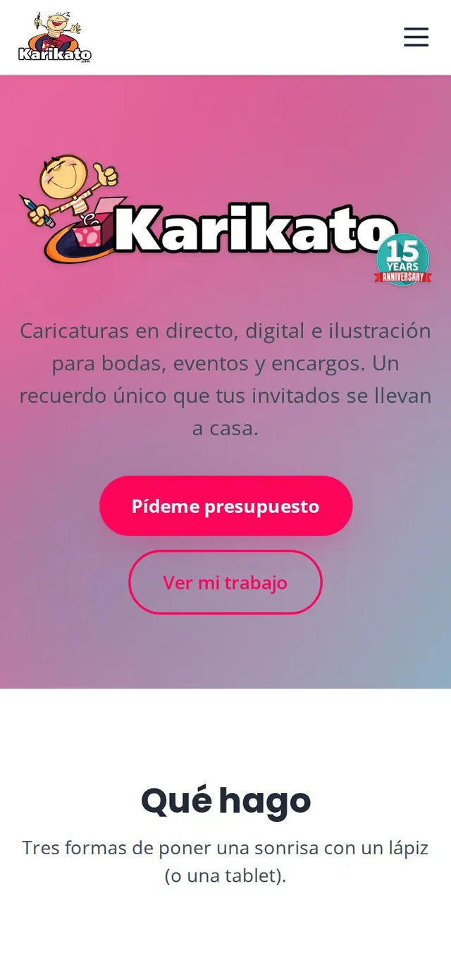 Live-Karikatur und Illustration — versión móvil