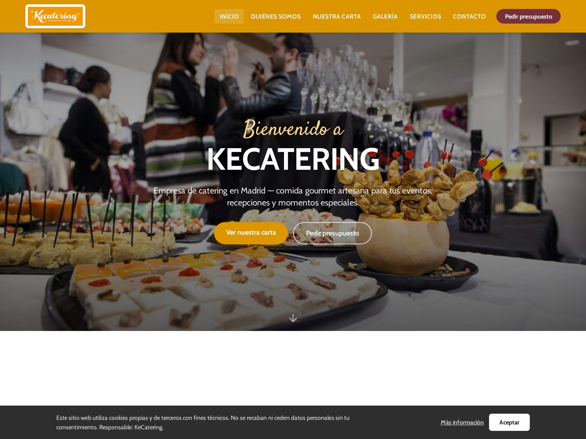 Empresa de catering y eventos