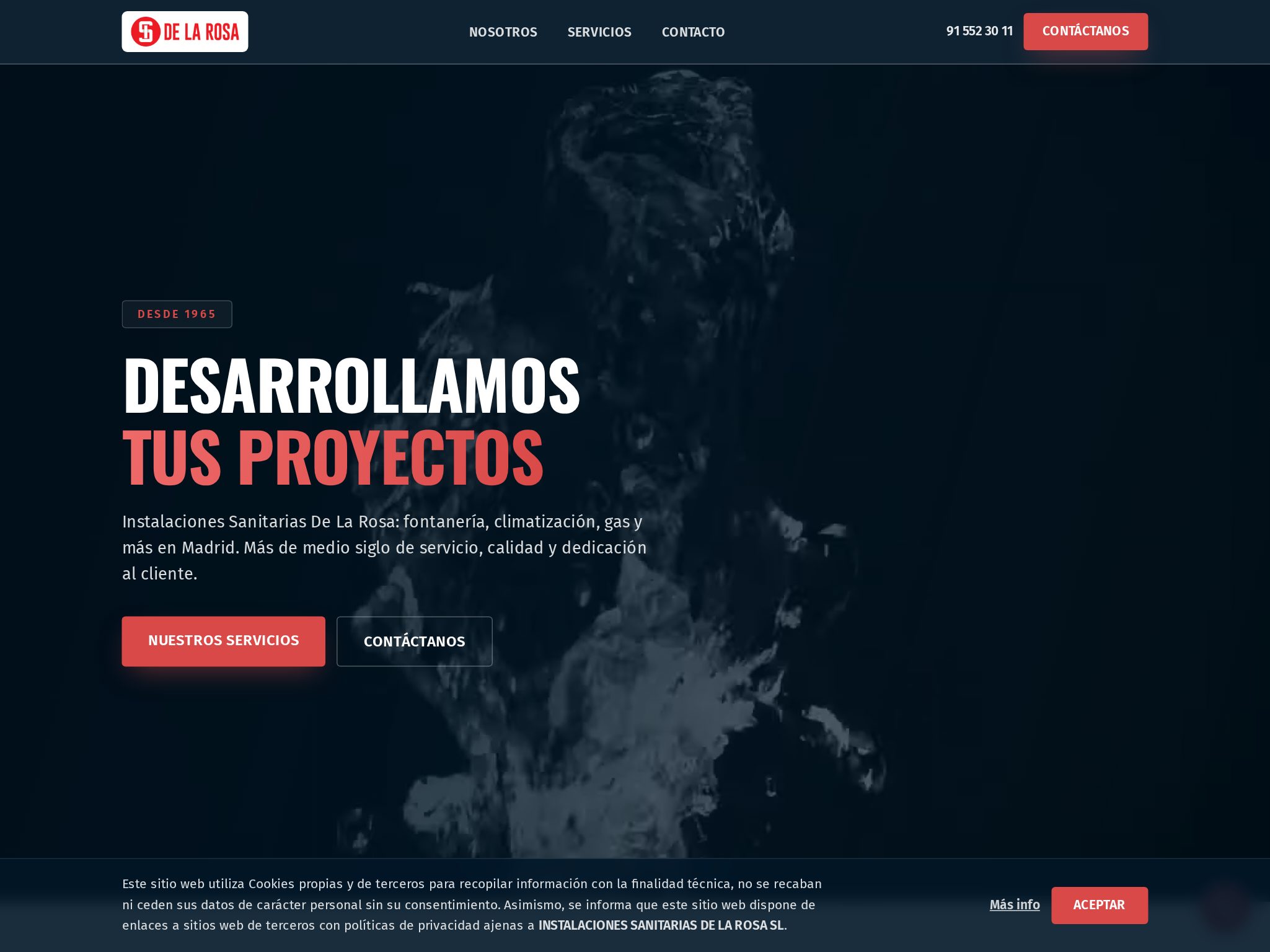 Instalaciones sanitarias: fontanería y climatización