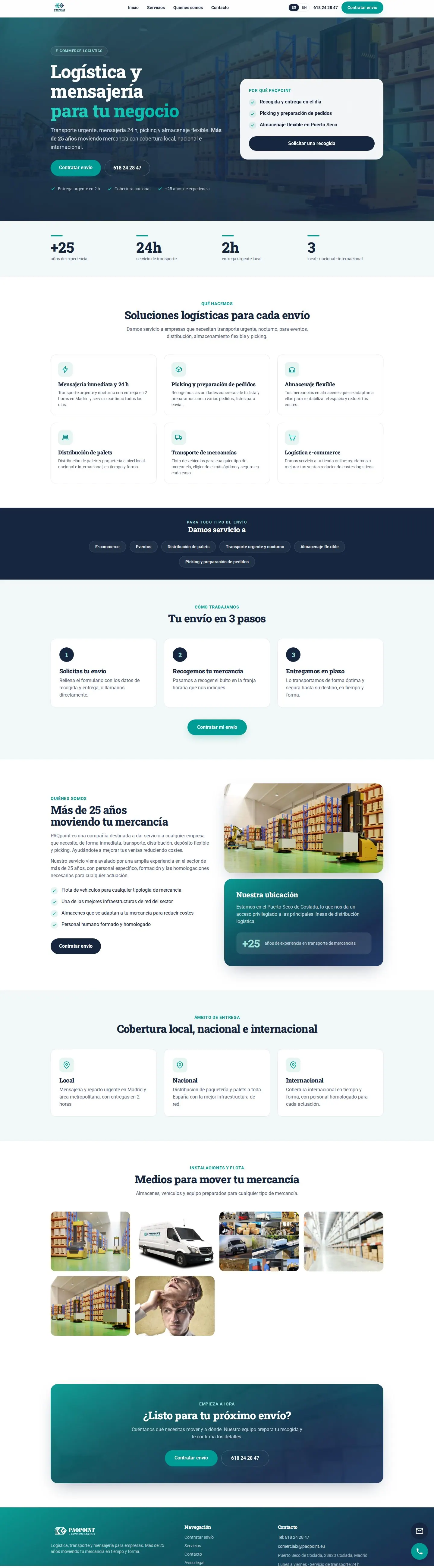Paketlogistik für den E-Commerce