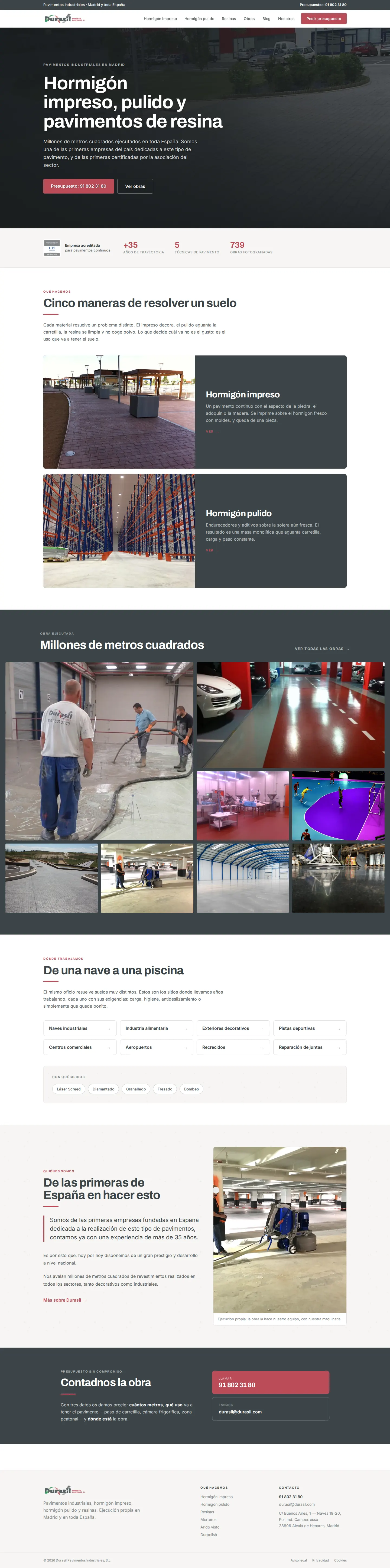 Industrial flooring: 183 pages moved off WordPress without losing an address